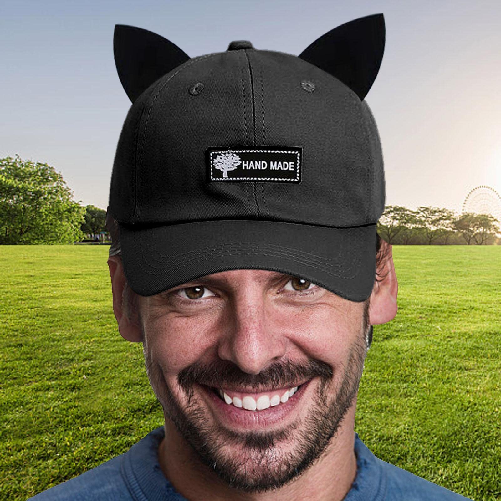 「猫耳」エアインテーク付きCAP　Prototype 1.0　ロングビルキャップ 猫耳」エアインテーク付きCAP Prototype 1.0 ロングビルキャップ